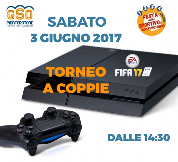 Torneo di Fifa17 - PS4 - a coppie